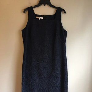 Evan-Picone size 14 black dress